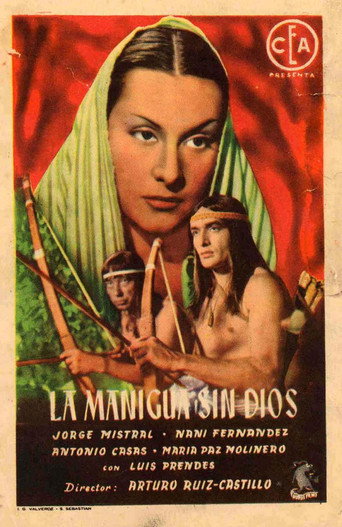Movie poster for La manigua sin dios (1949)