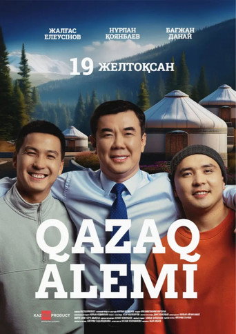 Movie poster for Qazaq Alemi (2024)