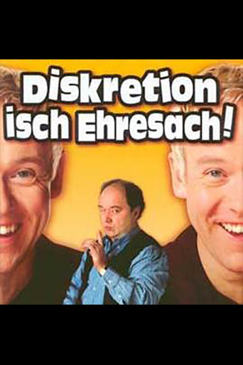 Diskretion isch Ehresach poster