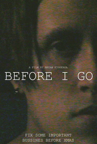 Movie poster for Before I Go (2020)