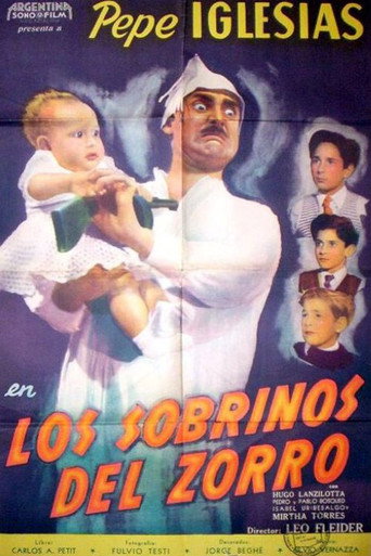 Movie poster for Los sobrinos del zorro (1952)