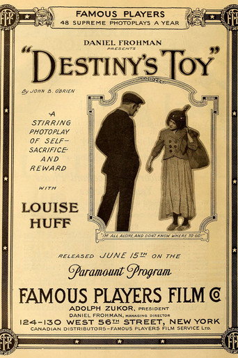 Movie poster for Destiny's Toy (1916)