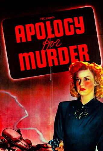 Movie poster for Apology for Murder (1945)