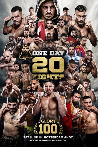 GLORY 100 poster