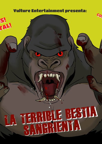 Movie poster for La terrible bestia sangrienta (2020)