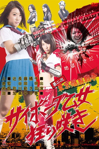 Movie poster for Tokyo Ballistic War II: Crazy Cyborg Maiden (2013)
