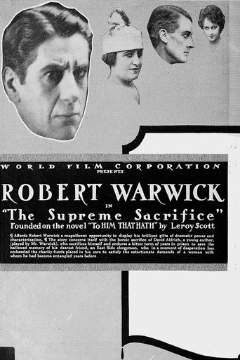 Movie poster for The Supreme Sacrifice (1916)
