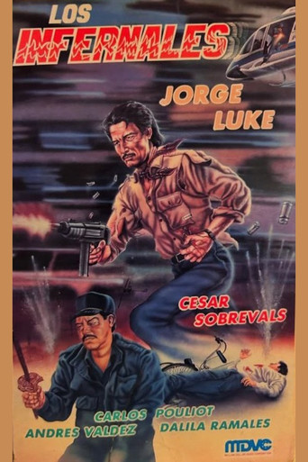 Movie poster for La banda del infierno (1991)