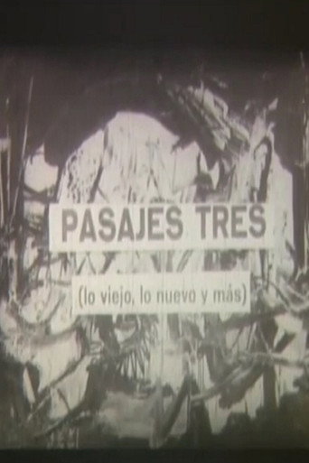 Movie poster for Pasajes tres (1961)