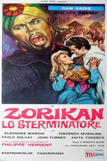 Movie poster for Zorikan The Barbarian (1964)