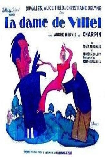 Movie poster for La Dame de Vittel (1937)