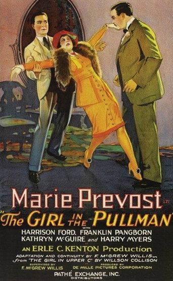 Movie poster for The Girl in the Pullman (1927)