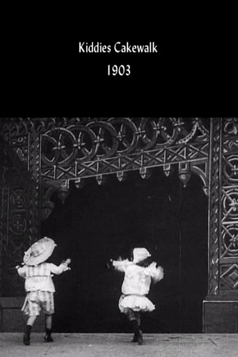 Movie poster for The Kiddies' Cakewalk (1903)