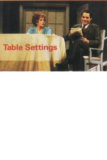 Movie poster for Table Settings (1982)