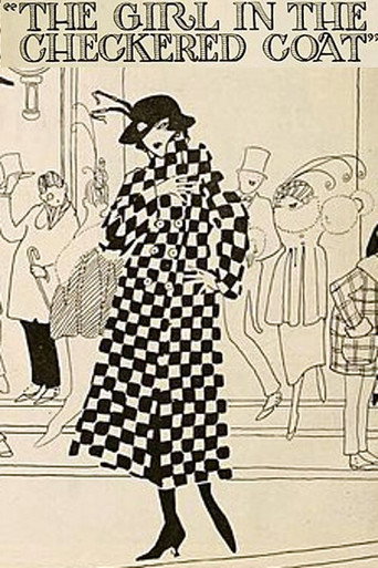 Movie poster for The Girl in the Checkered Coat (1917)