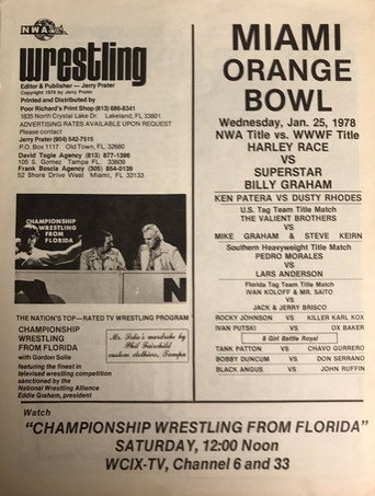 The Super Bowl of Wrestling poster