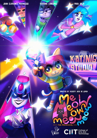 Movie poster for Meow Meow Meow Meow The Meowsical (2025)