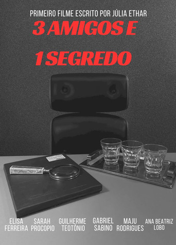 Movie poster for 3 friends and 1 secret (2022)