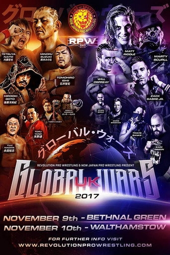 Movie poster for RevPro & NJPW: Global Wars UK 2017 - Night 2 (2017)