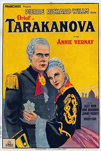 Movie poster for Tarakanova (1938)