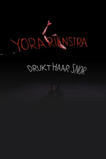 Yora Rienstra: Drukt haar snor poster
