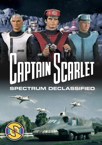 Movie poster for Captain Scarlet: Spectrum Declassified
