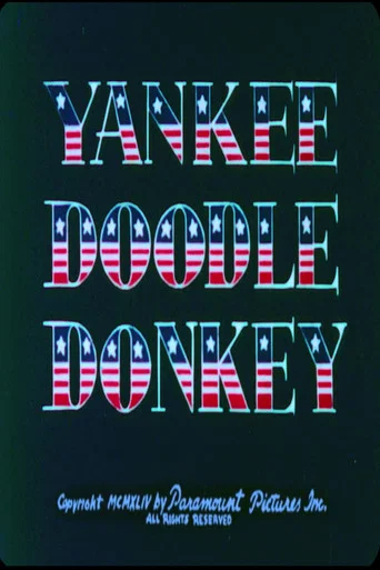 Movie poster for Yankee Doodle Donkey (1944)