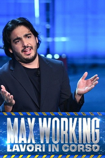 Series poster for Max working - Lavori in corso (2025)