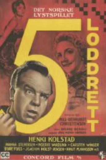 Movie poster for 5 loddrett (1959)
