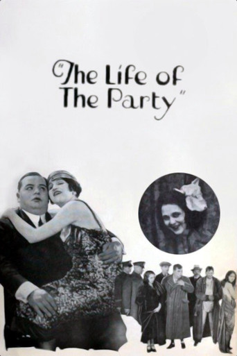 Movie poster for The Life of the Party (1920)