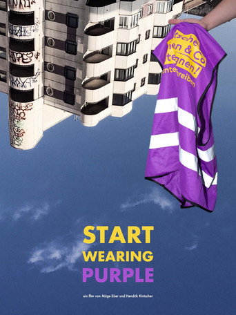 Movie poster for Start Wearing Purple (2022)