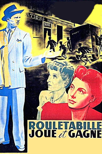 Movie poster for Rouletabille joue et gagne (1947)