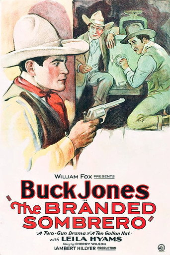 Movie poster for The Branded Sombrero (1928)