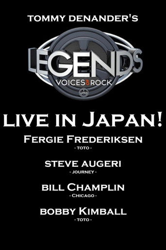 Movie poster for Legends Of Rock: Live In Osaka, Japan (2024)