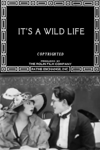 Movie poster for It's a Wild Life (1918)
