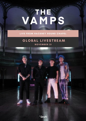 Movie poster for The Vamps: Live from Hackney Round Chapel (2020)