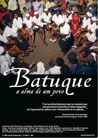 Movie poster for Batuque, the Soul of a People (2006)