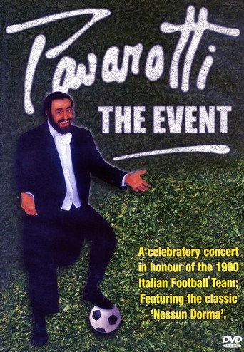 Movie poster for Pavarotti: The Event (1990)