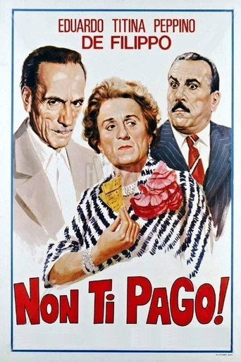 Movie poster for Non ti pago! (1942)