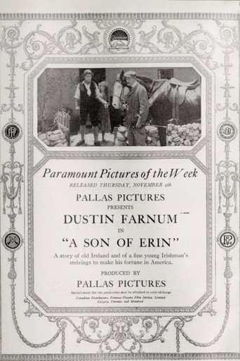 Movie poster for A Son of Erin (1916)