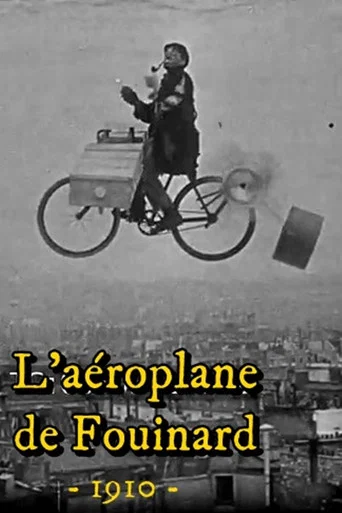Movie poster for L'aéroplane de Fouinard (1910)