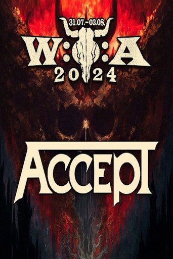 Movie poster for Accept: Live at Wacken Open Air 2024 (2024)