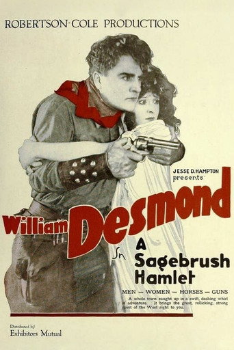 Movie poster for A Sage Brush Hamlet (1919)