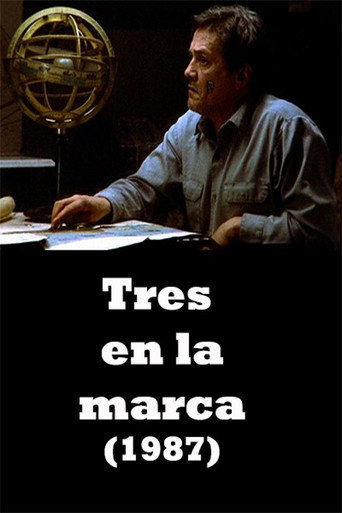 Movie poster for Tres en la marca (1987)