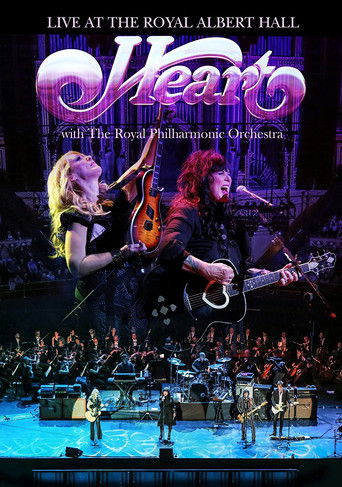 Heart - Live at the Royal Albert Hall with The Royal Philharmonic Orchestra 2016 poster