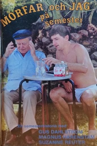 Morfar och jag på semester poster