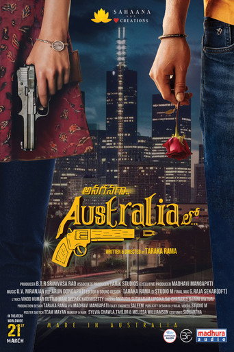 Movie poster for Anaganaga Australia Lo (2025)