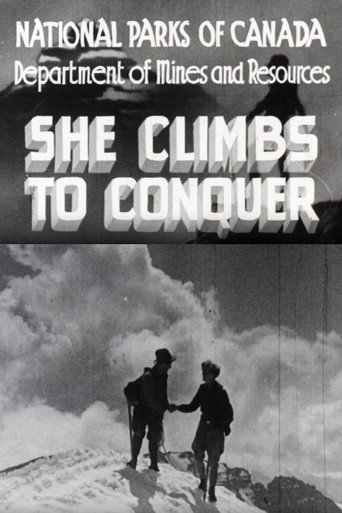 Movie poster for She Climbs to Conquer (1932)