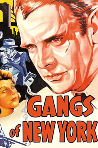 Movie poster for Gangs of New York (1938)