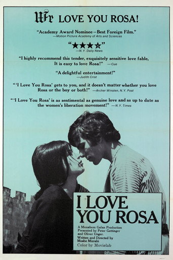 Movie poster for I Love You Rosa (1972)